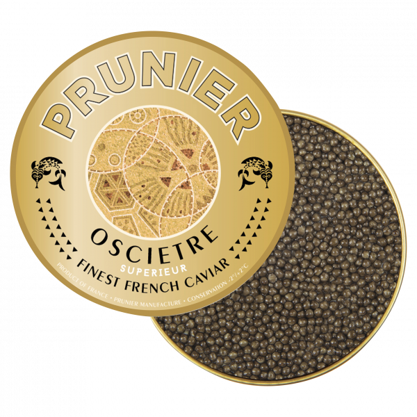 Prunier Caviar Osciètre Héritage Vacuum Tin