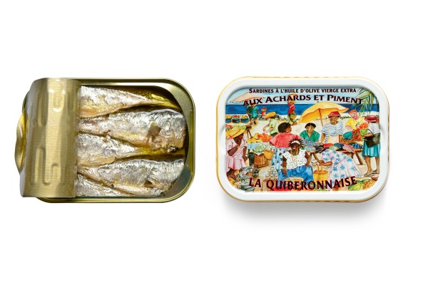 La Quiberonnaise Sardinen in Olivenöl Pikant