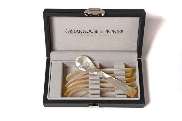 Caviar mother of pearl spoon